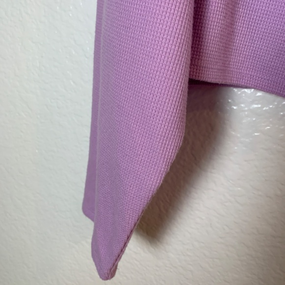 Victoria's Secret Two Piece Set Womens XXL Purple Waffle Knit Cardigan Tank Top - Picture 6 of 15